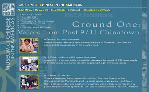 Ground One: Voices from Post 9/11 Chinatown