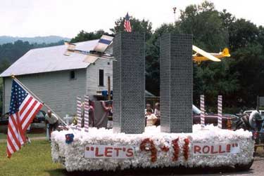 9-11 float from The September 11 Digital Archive