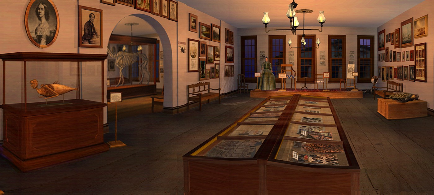 Lost Museum relaunch still from game